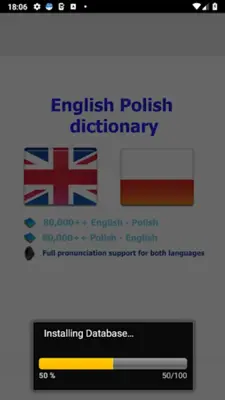 Polish best dict android App screenshot 11